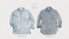 Load image into Gallery viewer, The Popover in Antique Blue Stripe