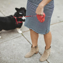 Load image into Gallery viewer, The Eva Dress in Indigo Stripe
