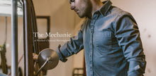 Load image into Gallery viewer, The Mechanic in Washed Charcoal Herringbone
